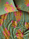 Sooo Soft Cotton Sheet Set - Batik Garden Olive-view 1