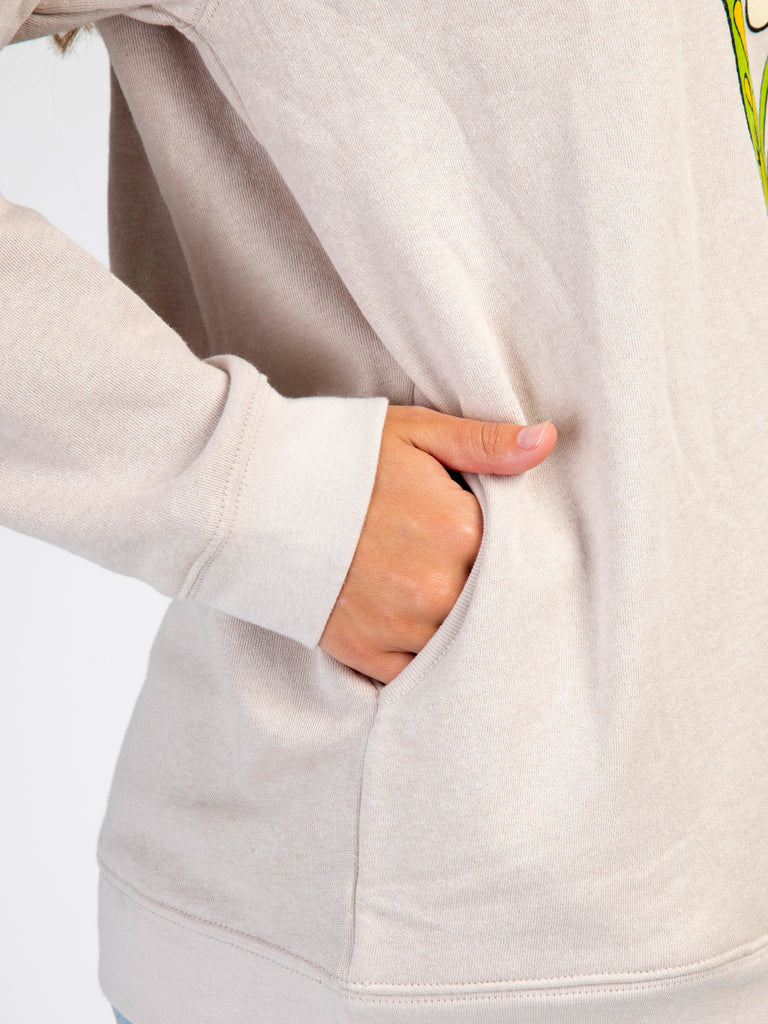 Comfy Pocket Sweatshirt Make A Difference Natural Life