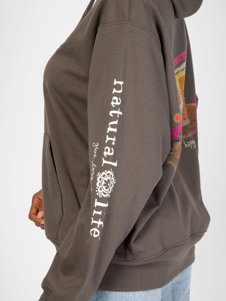 Natural Life Hoodie|Do More Happy-view 4