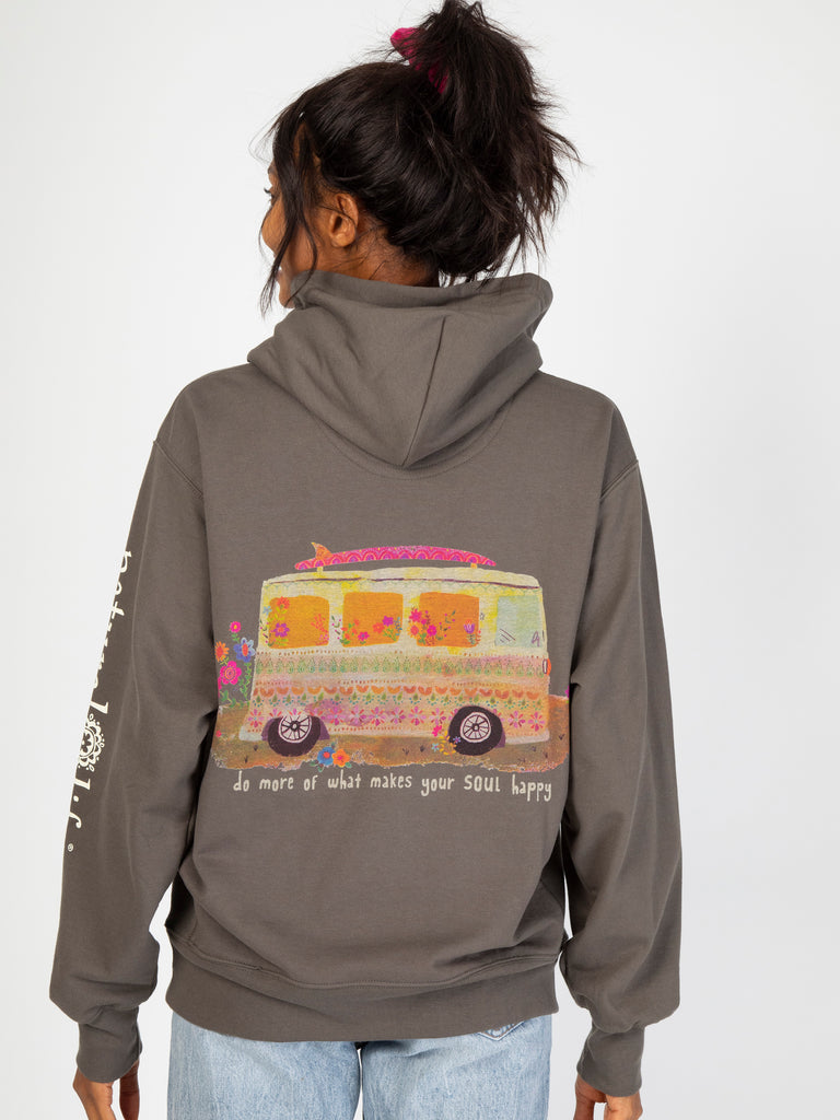 Natural Life Hoodie|Do More Happy-view 5