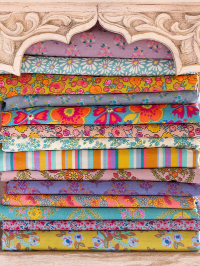 Mix & Match Cotton Flat Sheet - Sunbeam Stripe-view 2