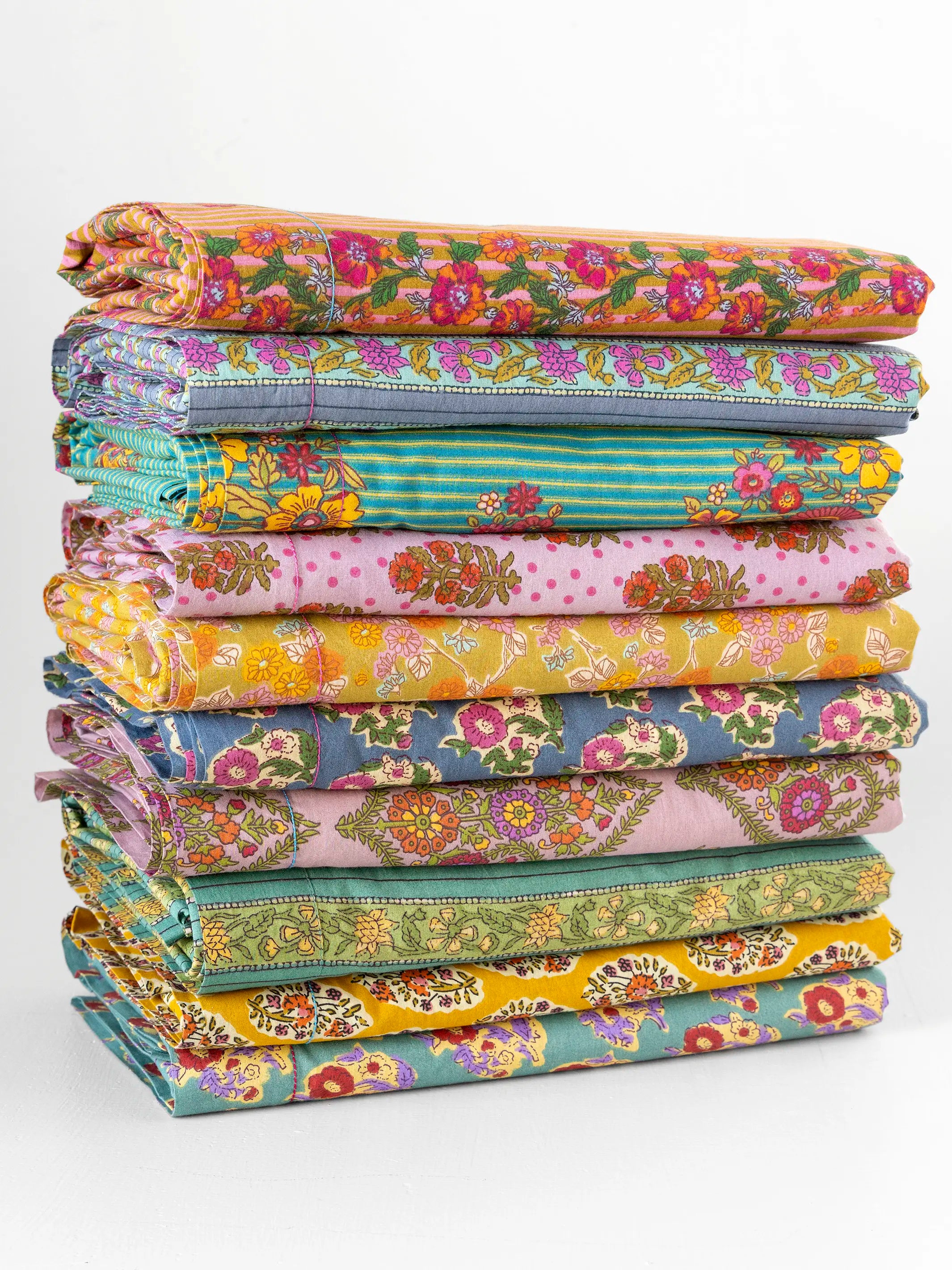Mix & Match Cotton Fitted Sheet - Vintage Zinnia – Natural Life