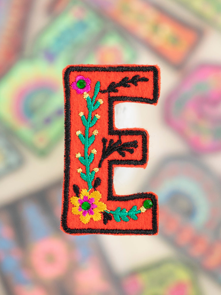 Stick-On Letter Patch|E-view 1