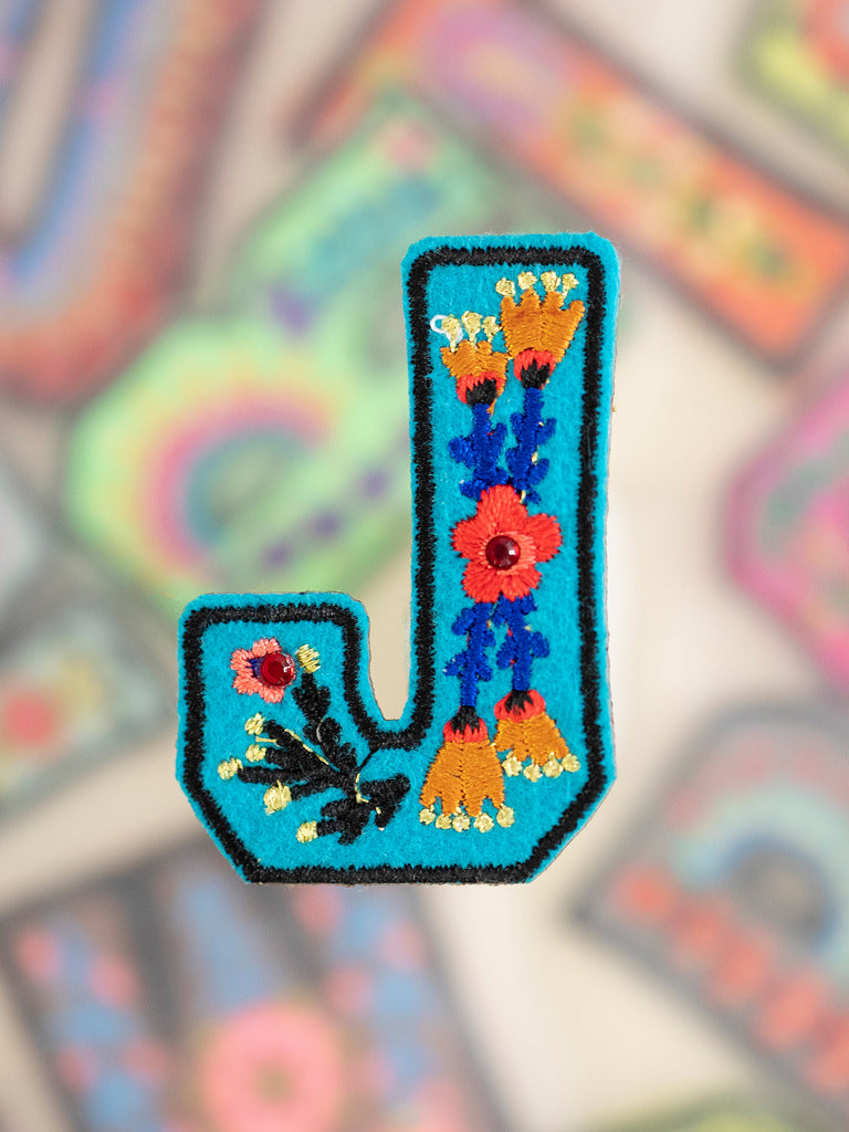 Stick-On Letter Patch|J-view 1