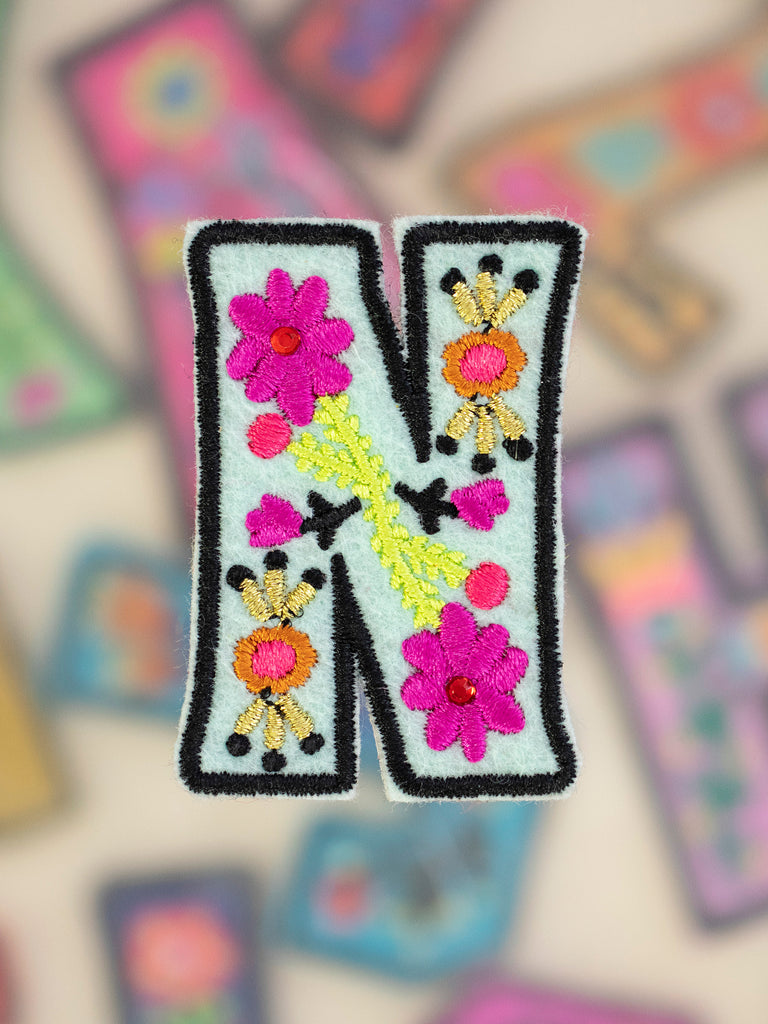 Stick-On Letter Patch|N-view 1