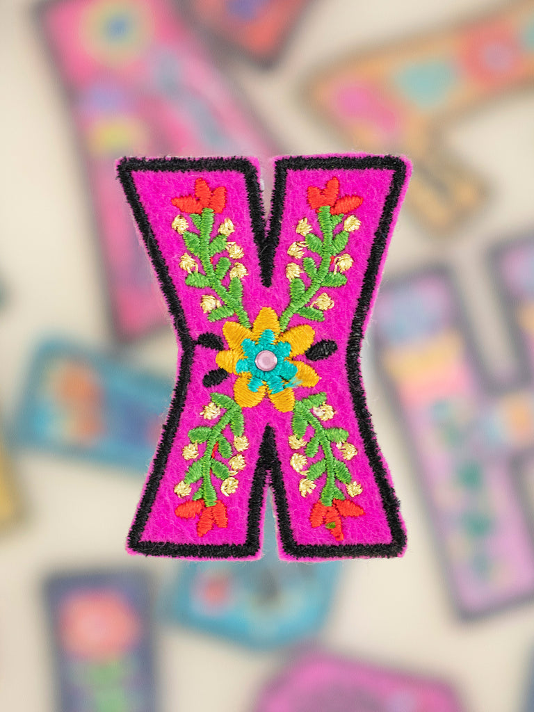 Stick-On Letter Patch|X-view 1