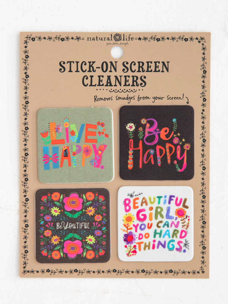 Stick-On Screen Cleaner Set|Live Happy-view 1