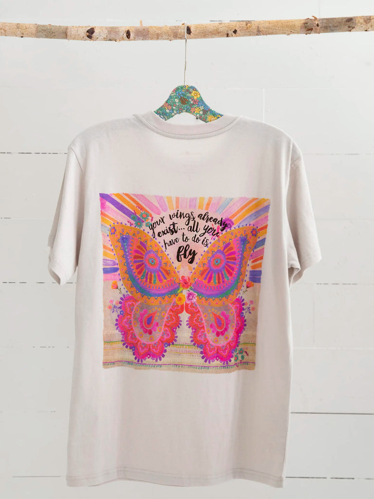 Comfy Tee Shirt - Your Wings Exist-view 3