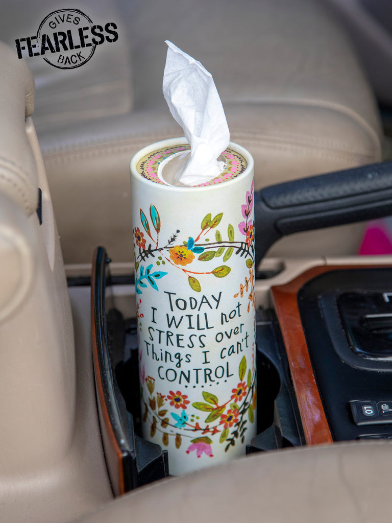 Car Tissue Box Lovely Soft Cylinder Tissues For Car With Hanging