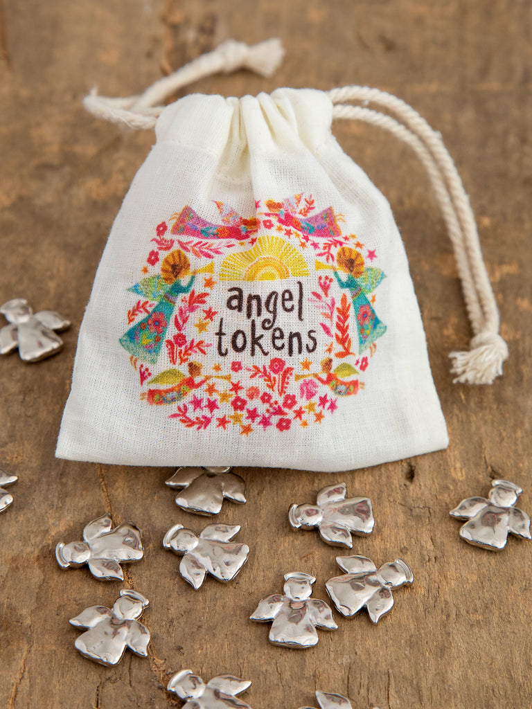 Bag of Tiny Tokens, Set of 12 - Angels-view 1