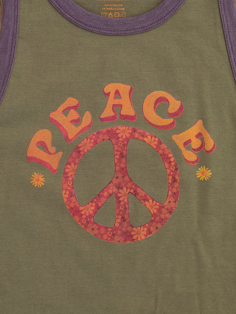 Ringer Tank|Peace-view 4