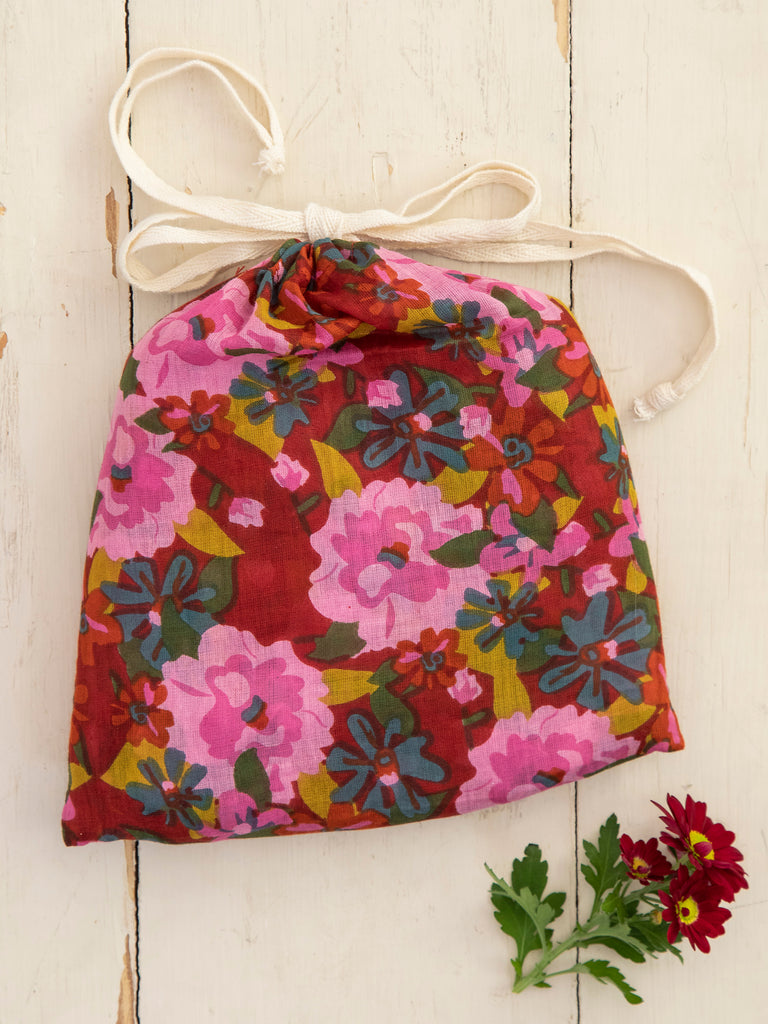 Tunic-In-A-Bag - Pink Red Floral-view 2