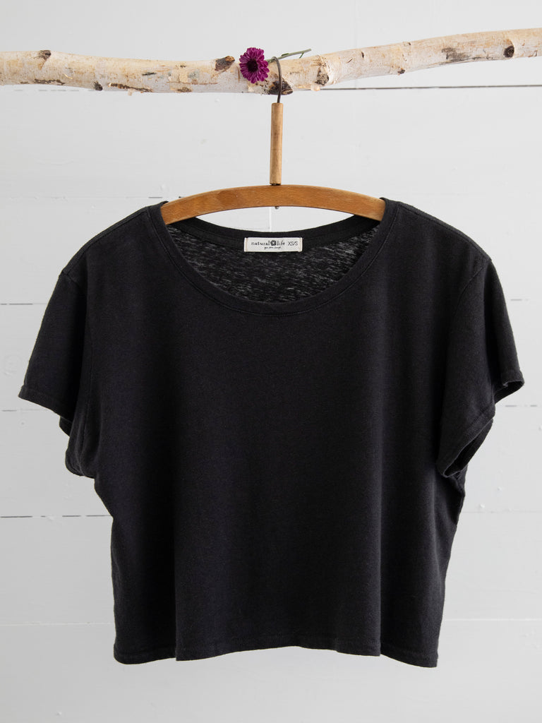 The All Day Tee|Charcoal-view 2