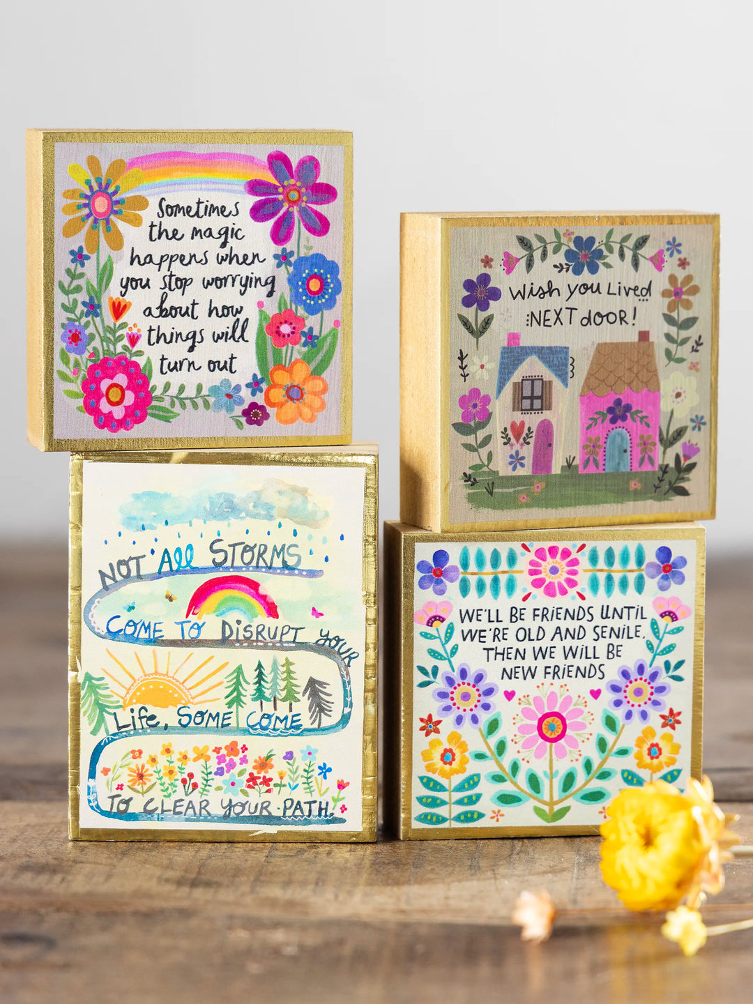 Tiny Block Keepsake - Friends