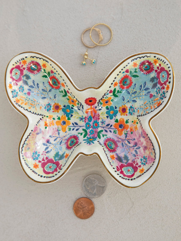 Trinket Bowl|Butterfly-view 1