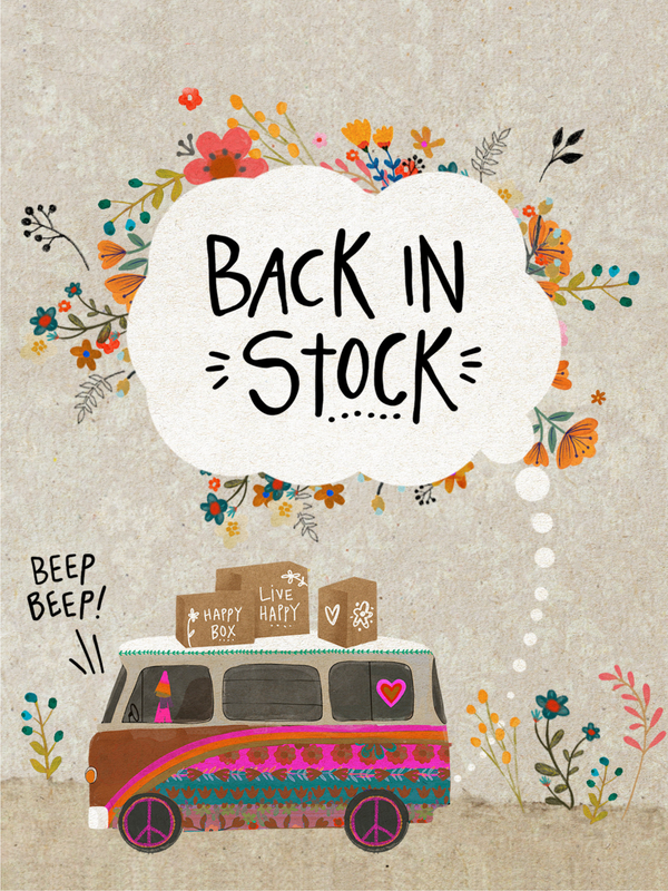 Ringer Tank Top - Charcoal Folk Flower