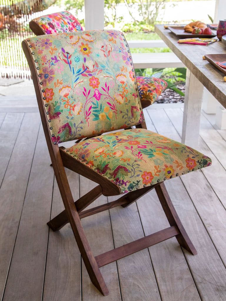 Favorite Anywhere Chair - Tan Floral-view 1