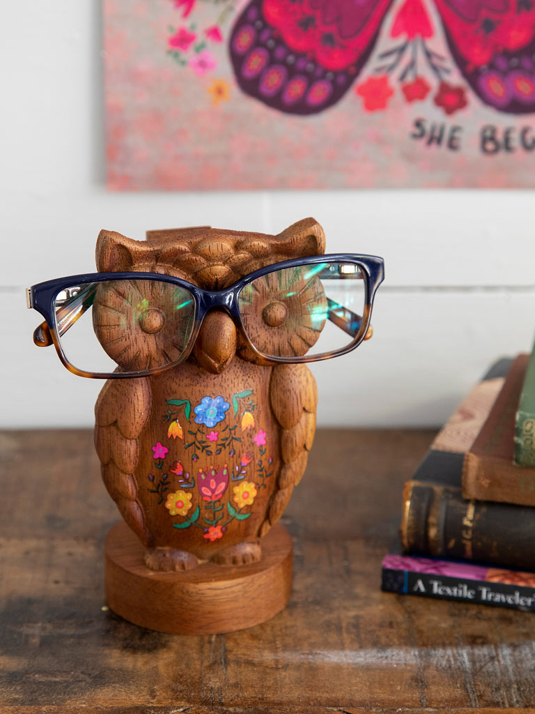 Owl Eyeglass Holder-view 1