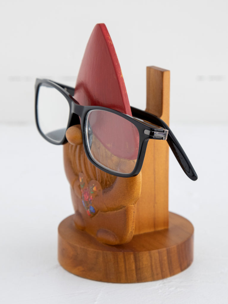 Eyeglass Holder Stand Gnome Natural Life