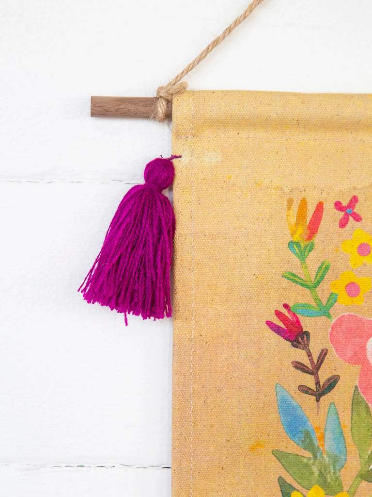 Tassel Wall Tapestry - Little Things-view 2