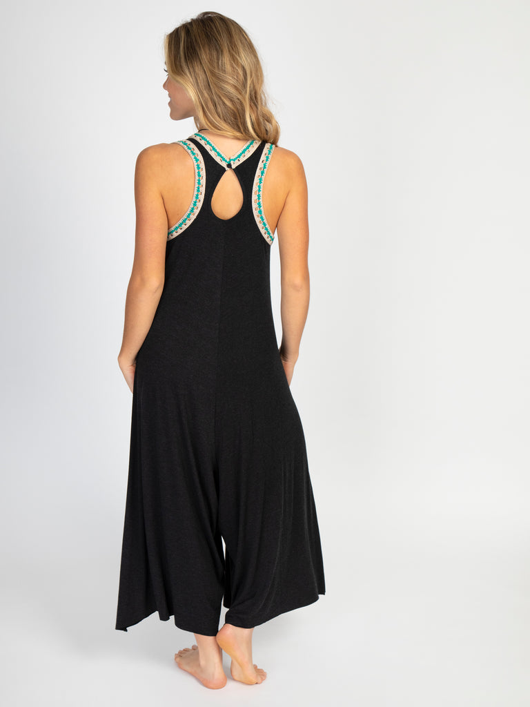 Willow Jumpsuit - Charcoal-view 5