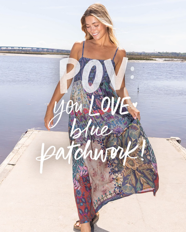 Gigi Mini Dress - Teal Orange Mixed Floral