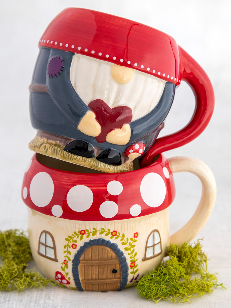 Folk Art Mug|The Gnome’s House-view 1