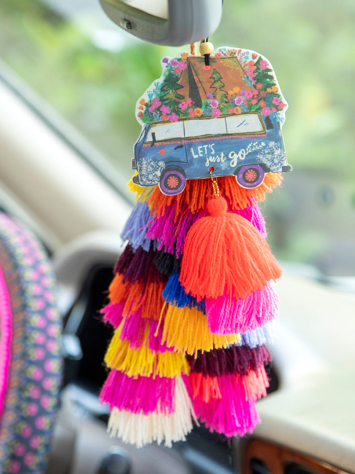 Image showcasing Car Air Freshener - Cross – Natural Life