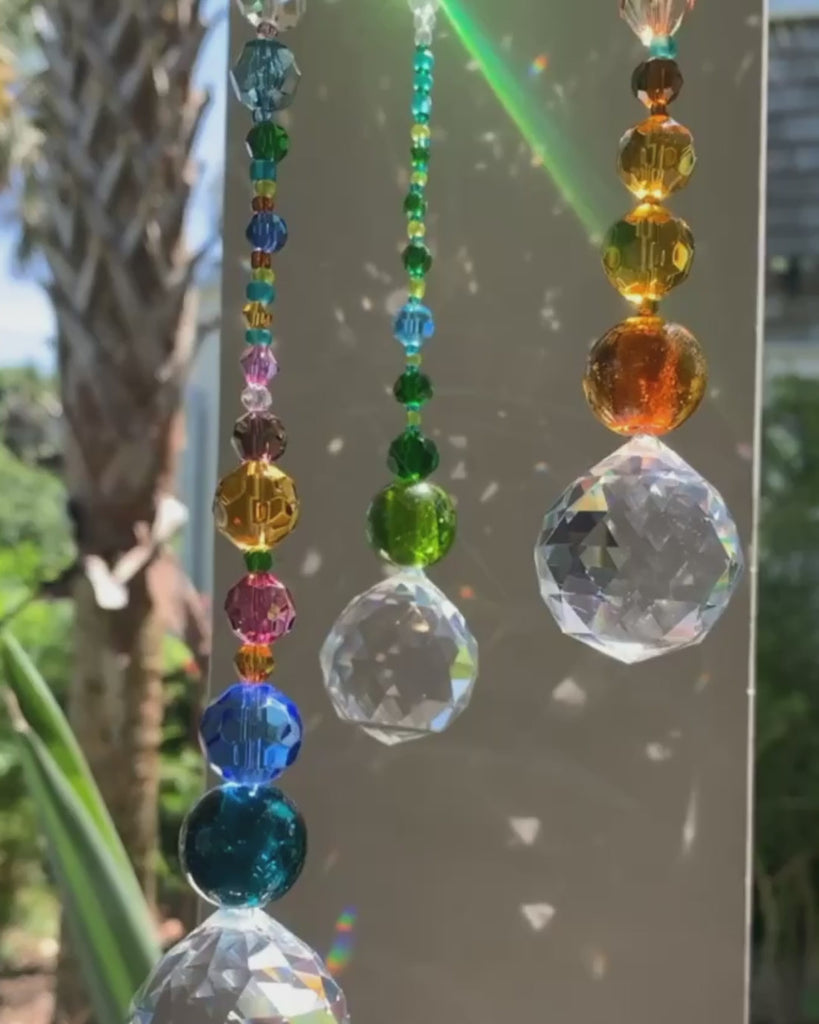 Crystal Sun Catcher|Rainbow-view 3