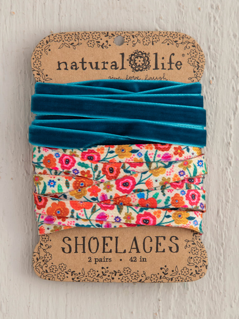 Set of 2 Shoelaces|Teal-view 2